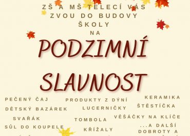 PODZIMNÍ SLAVNOST