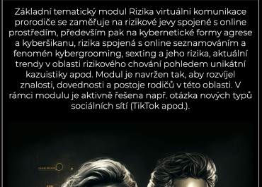 27. 5. Rizika virtuální komunikace - přednáška pro rodiče